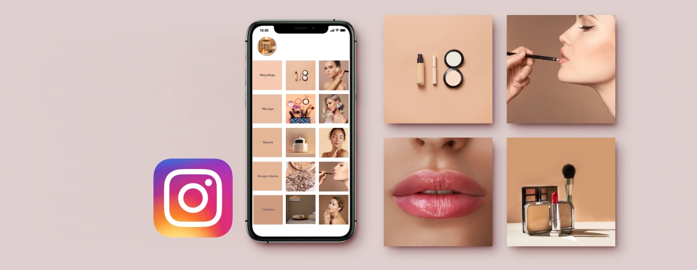 Vitrine Instagram.